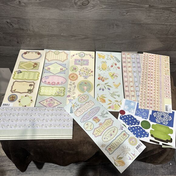 Large Vintage / Y2k Scrapbook Lot 35 Sheets & Two New Refills - Picture 8 of 16